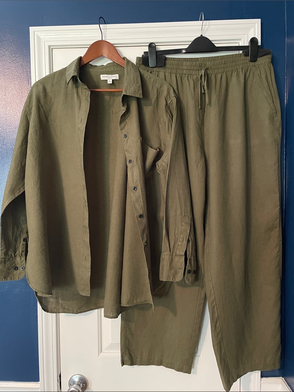 Banana Republic Linen Matching Set